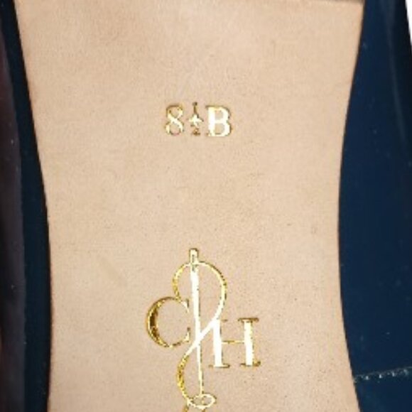 COLE HAAN "Air Nike" Navy Blue Patent Heeled Pumps 8.5M -EUC - Picture 8 of 12